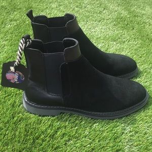 Calvin Klein Black Chelsea Boots